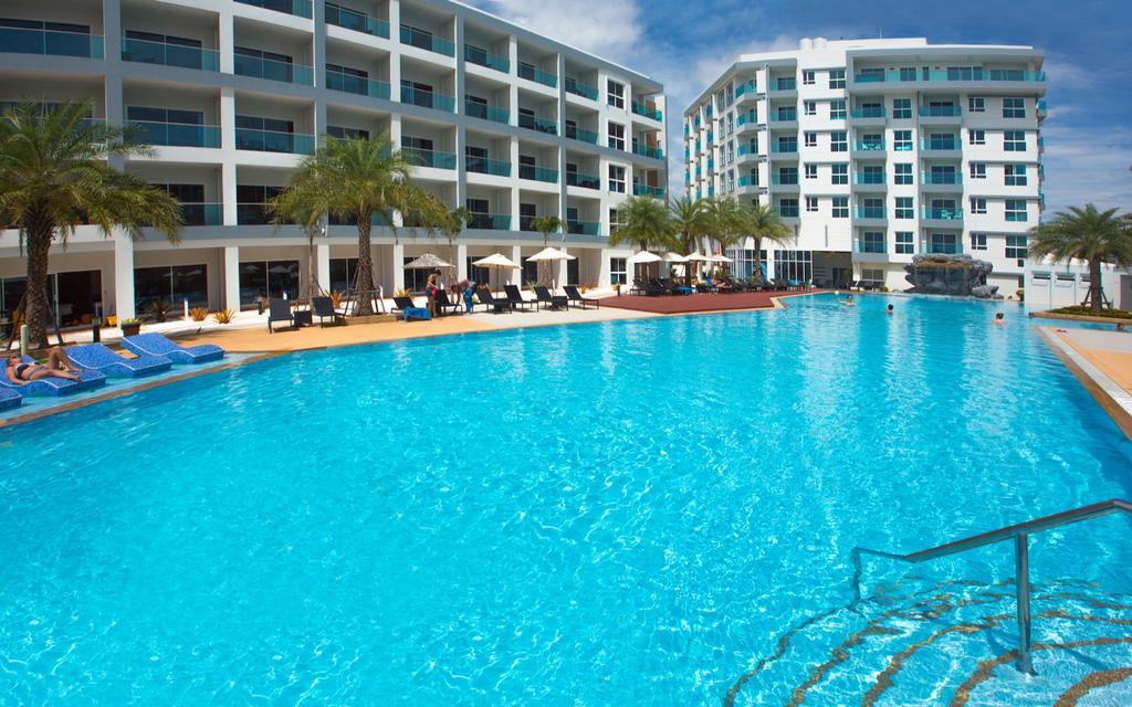 Grandblue Condominium 307 Pool-Seaview Maephim Rayong Mae Phim Extérieur photo
